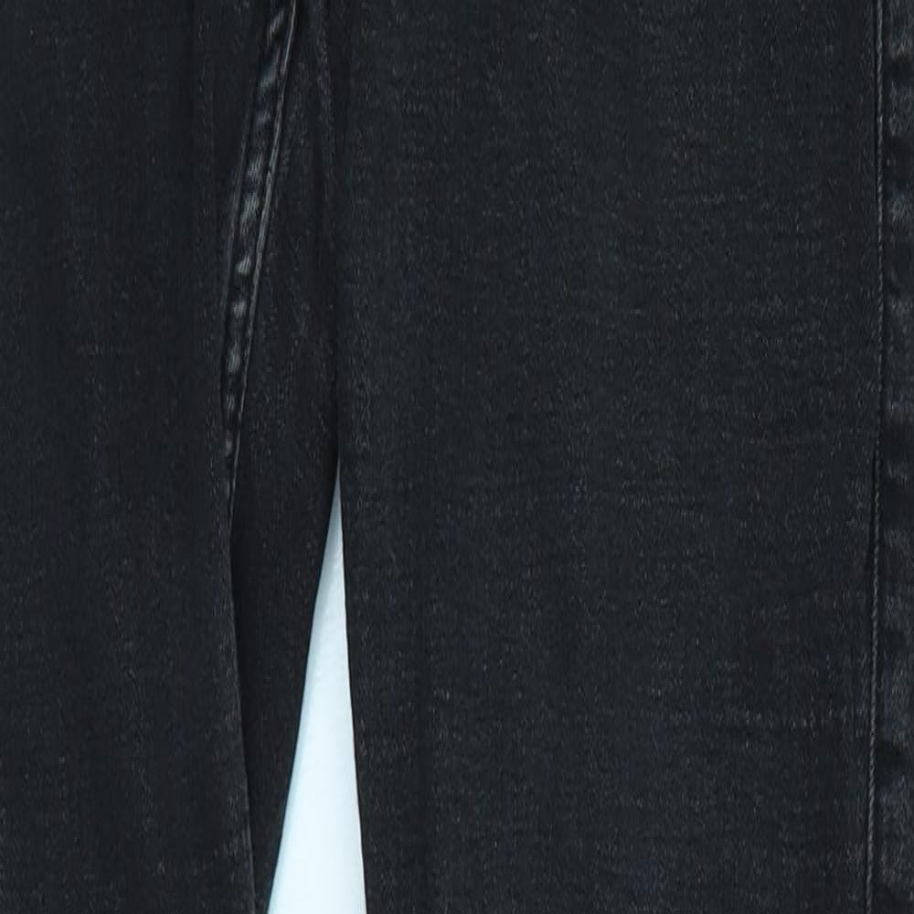 Hollister Womens Black  Denim Skinny Jeans Size 34 in L34 in