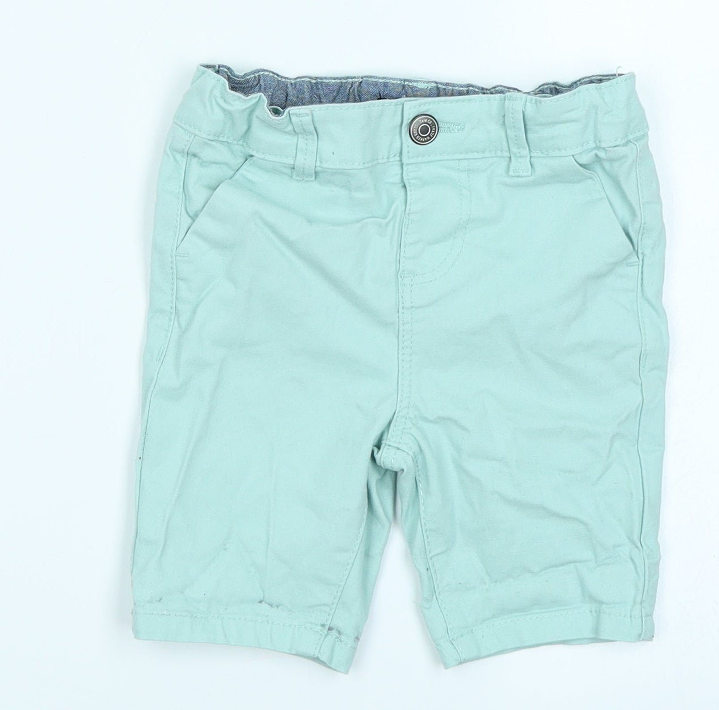 Denim Co Baby Blue   Capri Trousers Size 18-24 Months