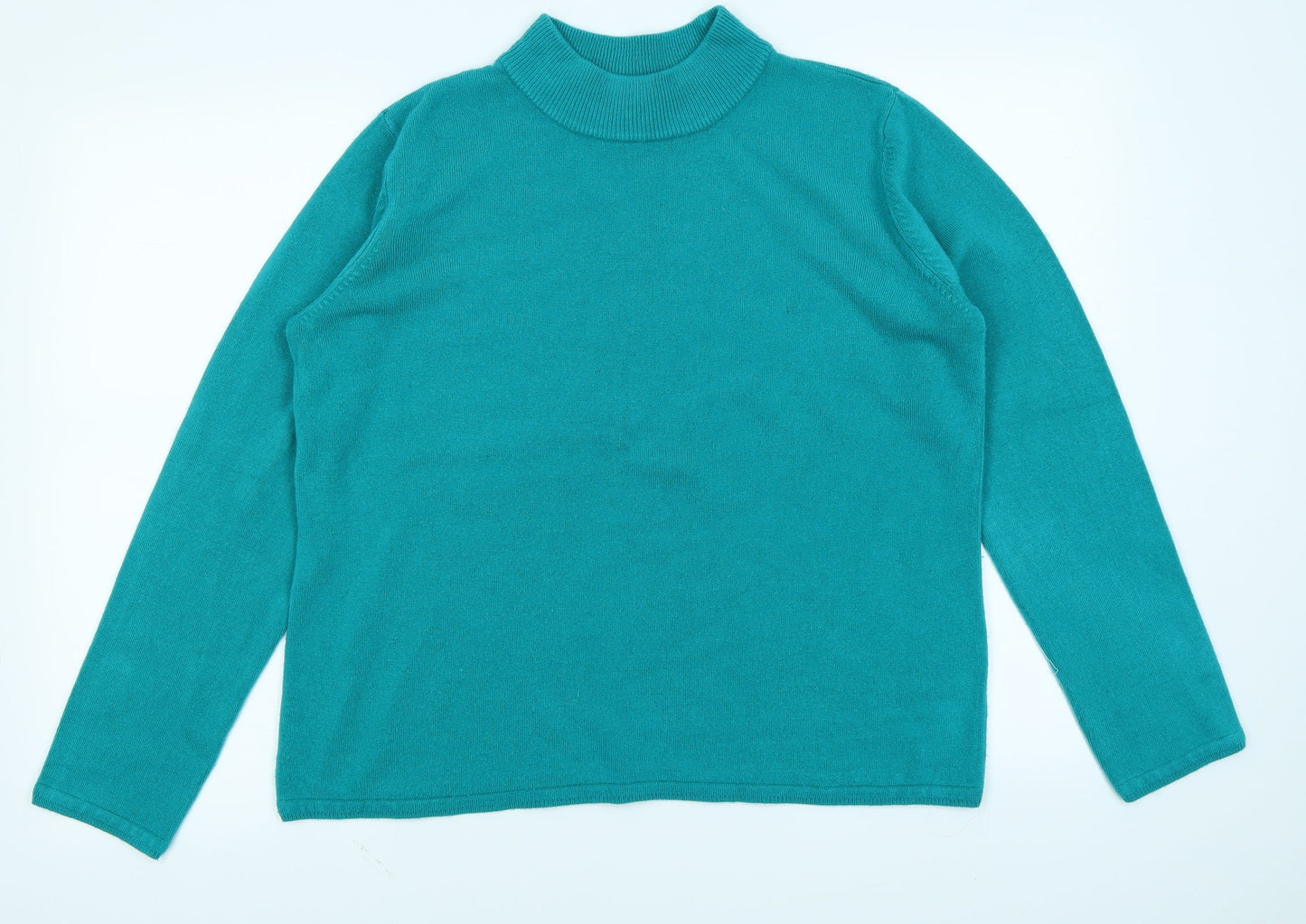 BM Womens Green   Pullover Jumper Size M