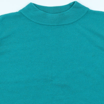 BM Womens Green   Pullover Jumper Size M