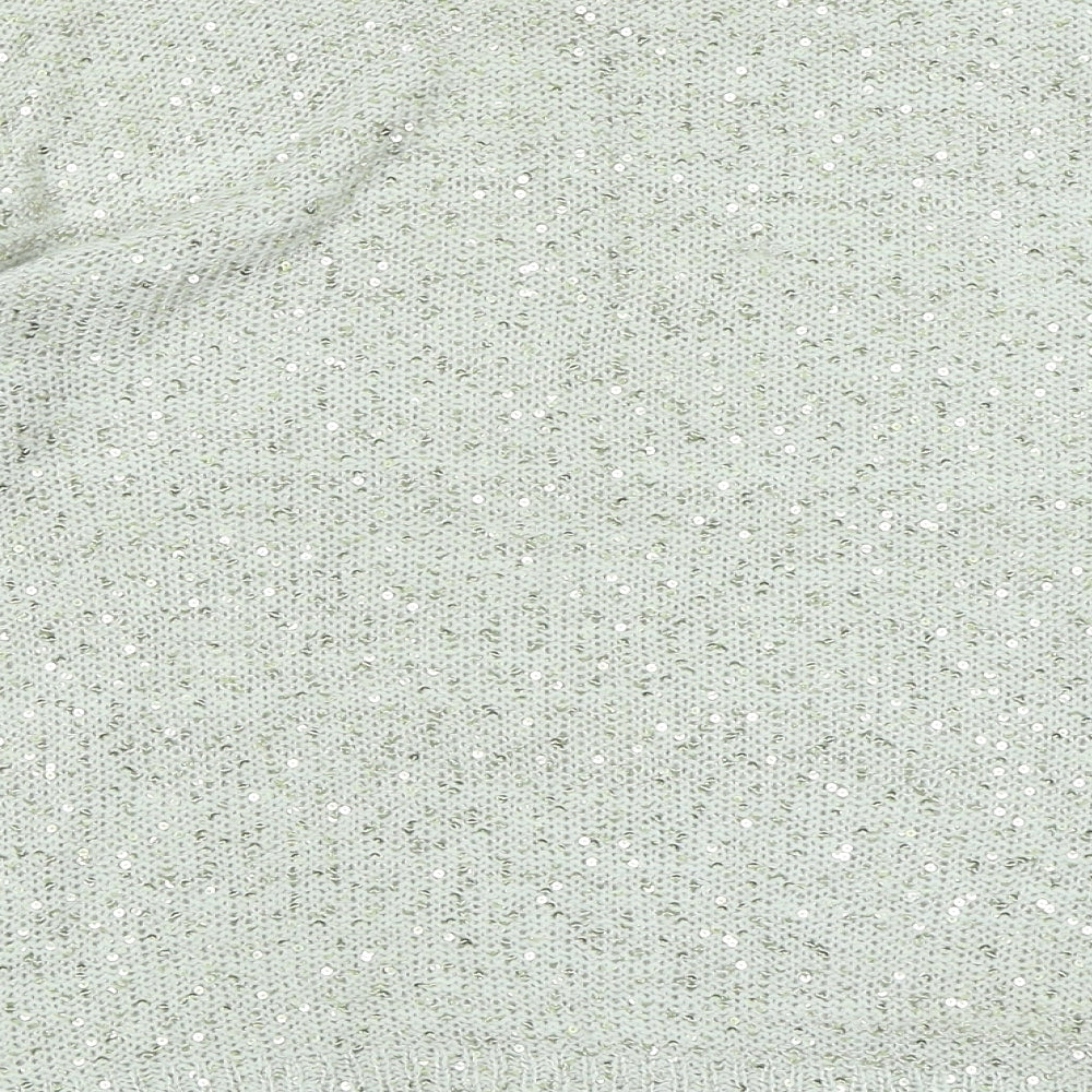 David Emanuel Womens Gold   Pullover Jumper Size S