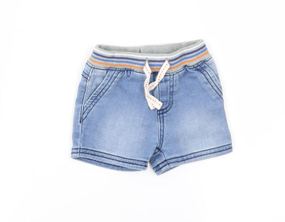 Matalan Baby Blue   Cropped Jeans Size 0-3 Months
