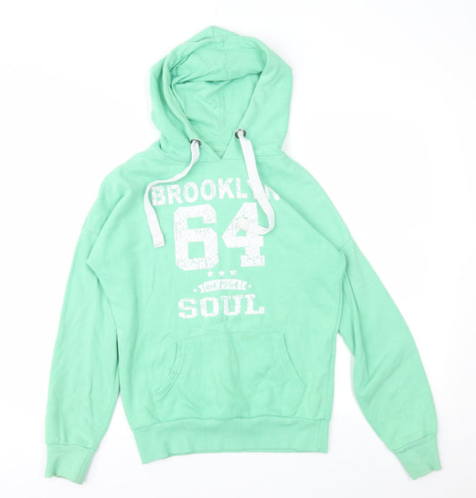 Atmosphere Womens Green   Pullover Hoodie Size 6