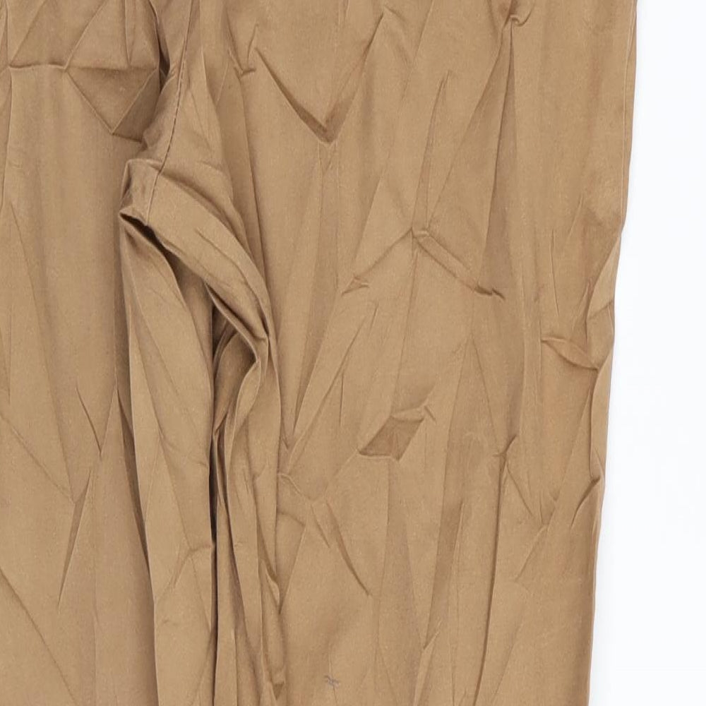 Womens UK Size 14 Dorothy Perkins Regular Fit  Beige Trousers
