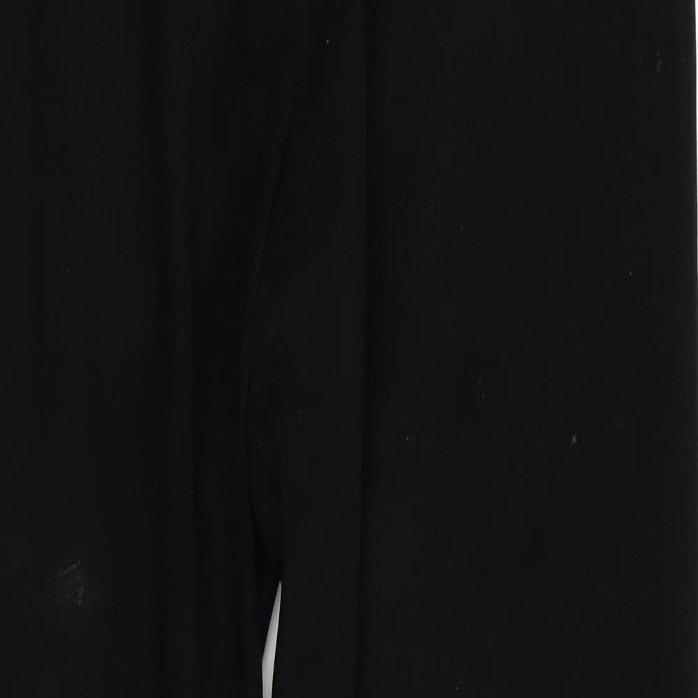 Womens UK Size 16 BHS Regular Fit  Black Trousers