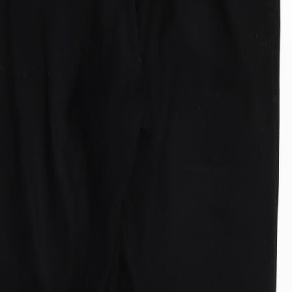 Womens UK Size 16 BHS Regular Fit  Black Trousers