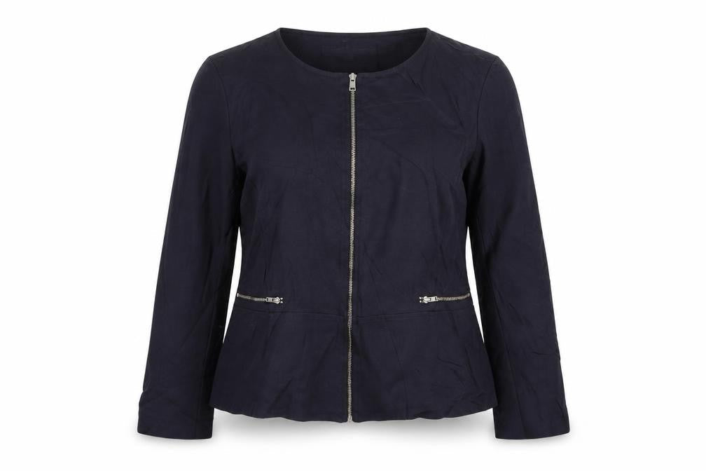Womens UK Size 12 French Connection Blue Jacket
