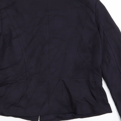 Womens UK Size 12 French Connection Blue Jacket