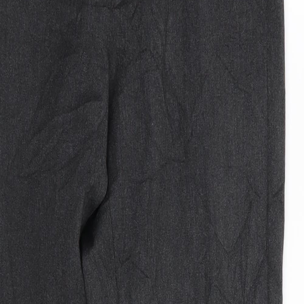 M&S Womens Grey   Trousers  Size 8 L27 in