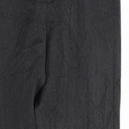 M&S Womens Grey   Trousers  Size 8 L27 in