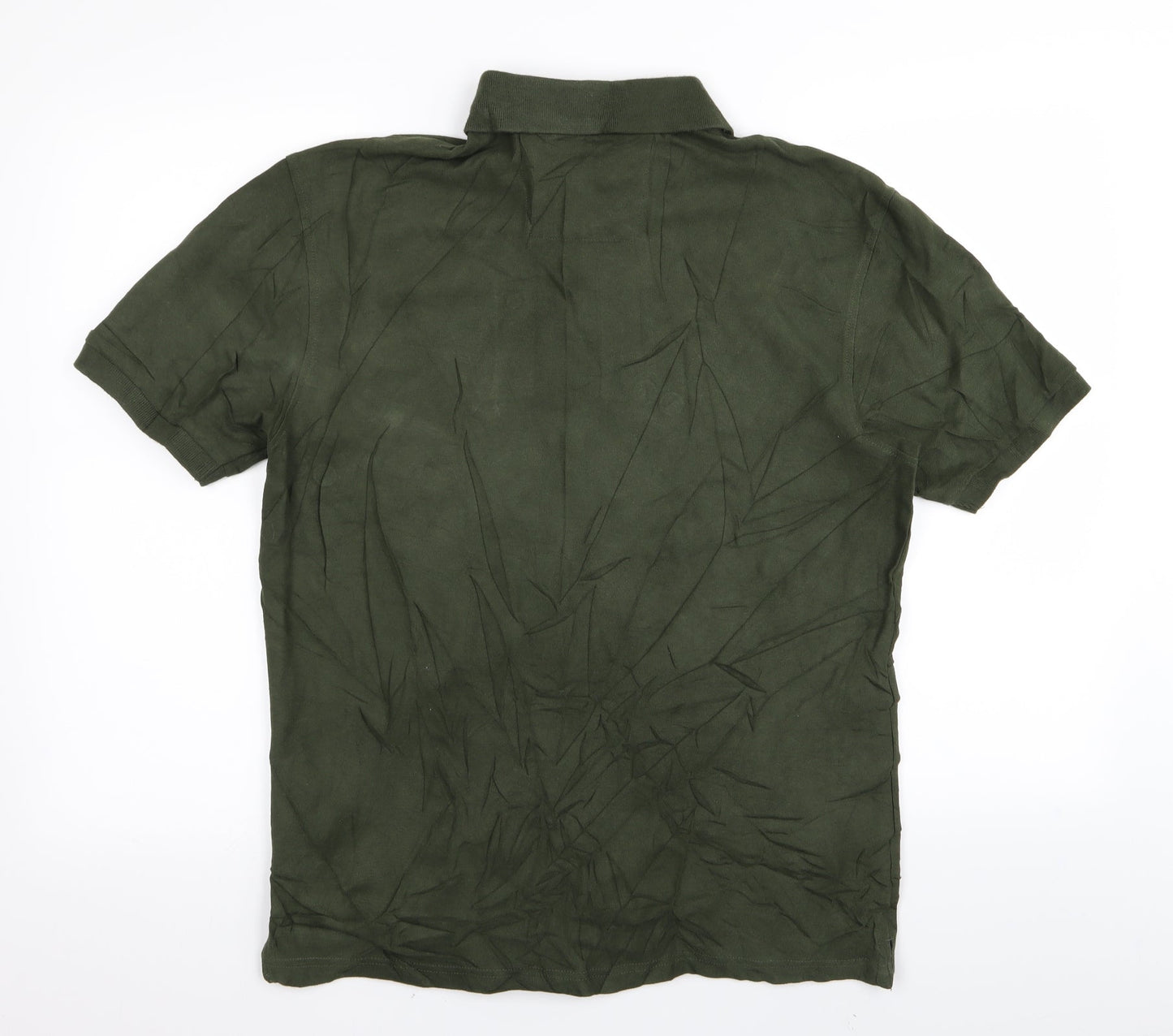 M&S Mens Green    Polo Size S