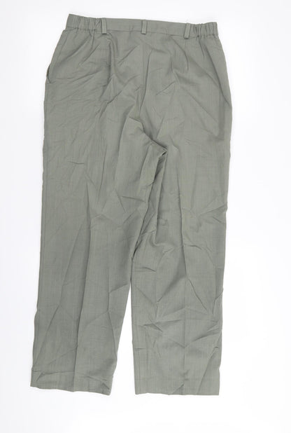 Womens UK Size 14 country collection Regular Fit  Green Trousers