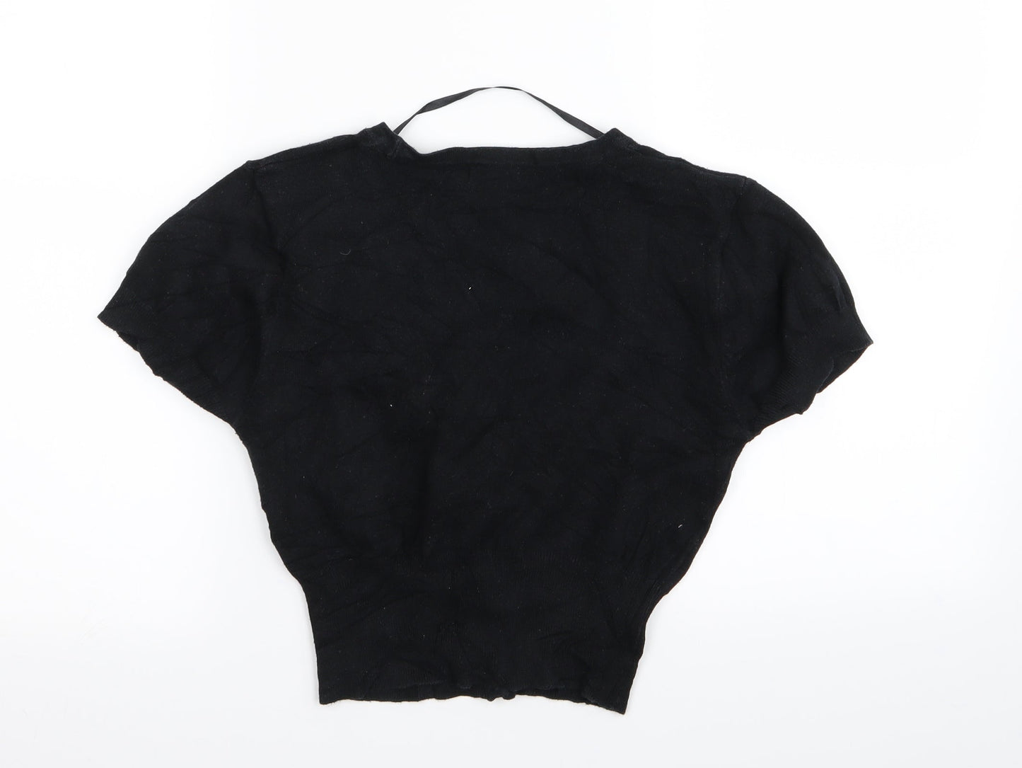 Primark Womens Black   Cardigan Jumper Size 12