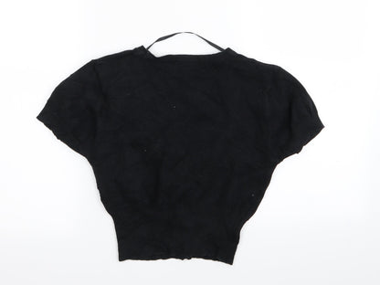 Primark Womens Black   Cardigan Jumper Size 12
