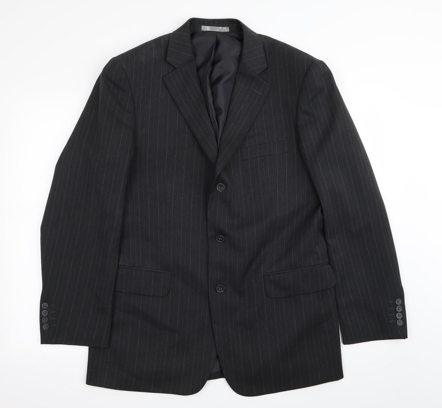 Mens UK Size 40 Taylor & Wright Regular Black Suit Jacket