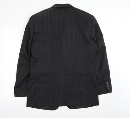 Mens UK Size 40 Taylor & Wright Regular Black Suit Jacket