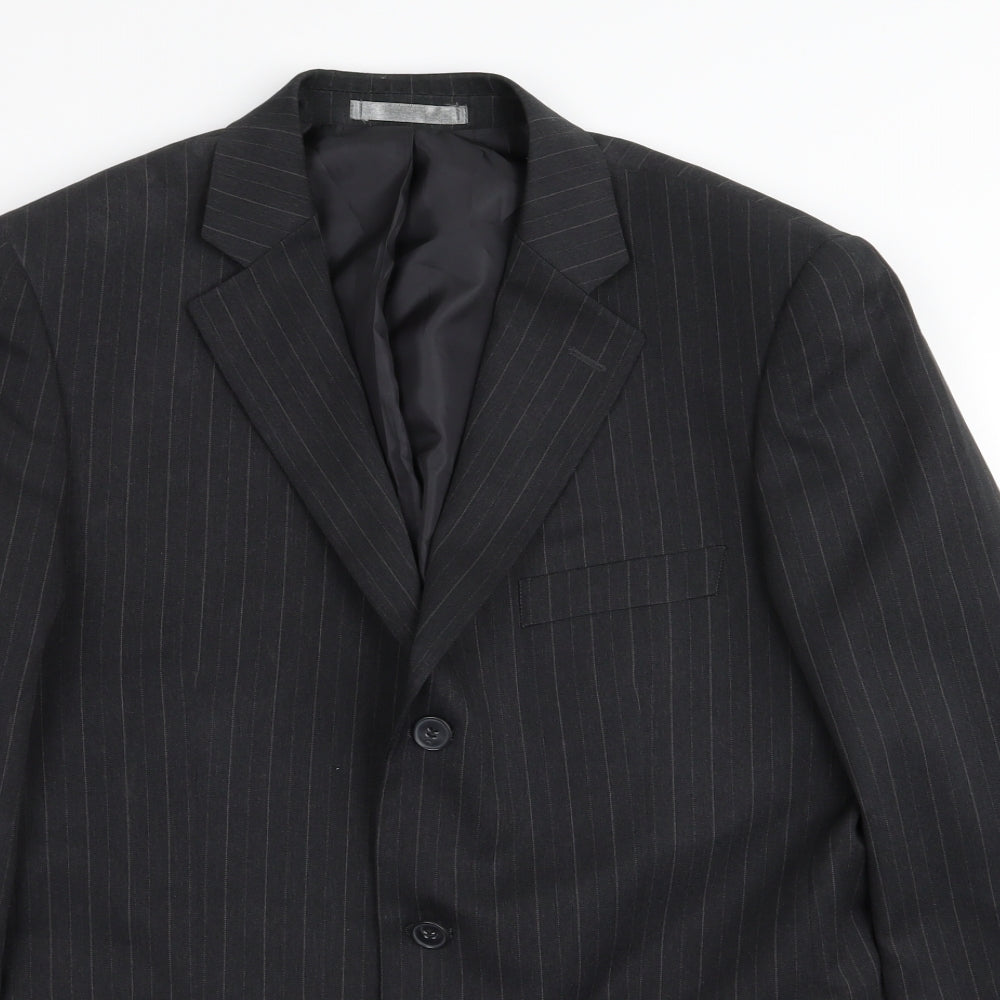 Mens UK Size 40 Taylor & Wright Regular Black Suit Jacket