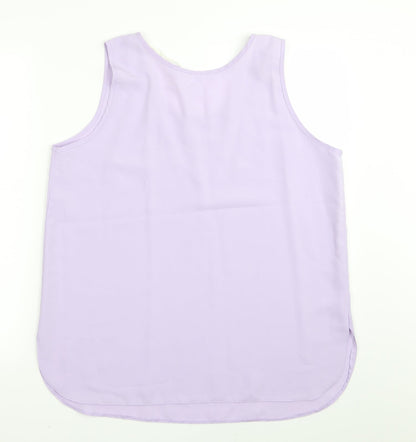 Womens UK Size 18 C&A Purple Basic Blouse