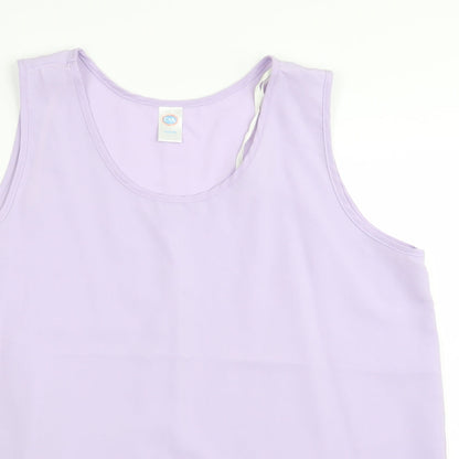 Womens UK Size 18 C&A Purple Basic Blouse