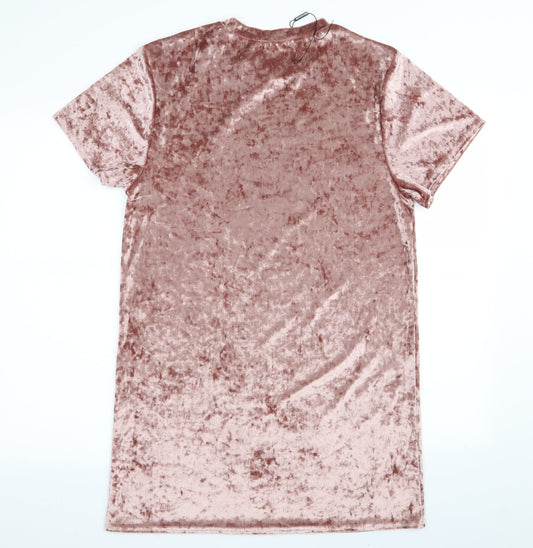 PLT Womens Pink   T-Shirt Dress  Size 10