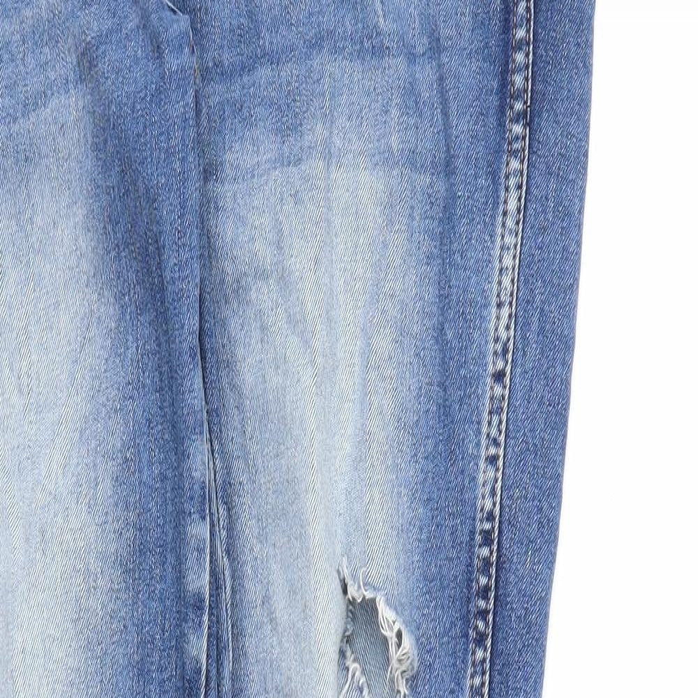 Womens UK Size 10 DENIM Regular Fit Skinny Blue Jeans