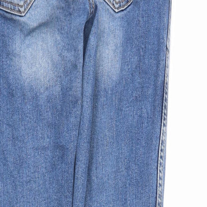 Womens UK Size 10 DENIM Regular Fit Skinny Blue Jeans