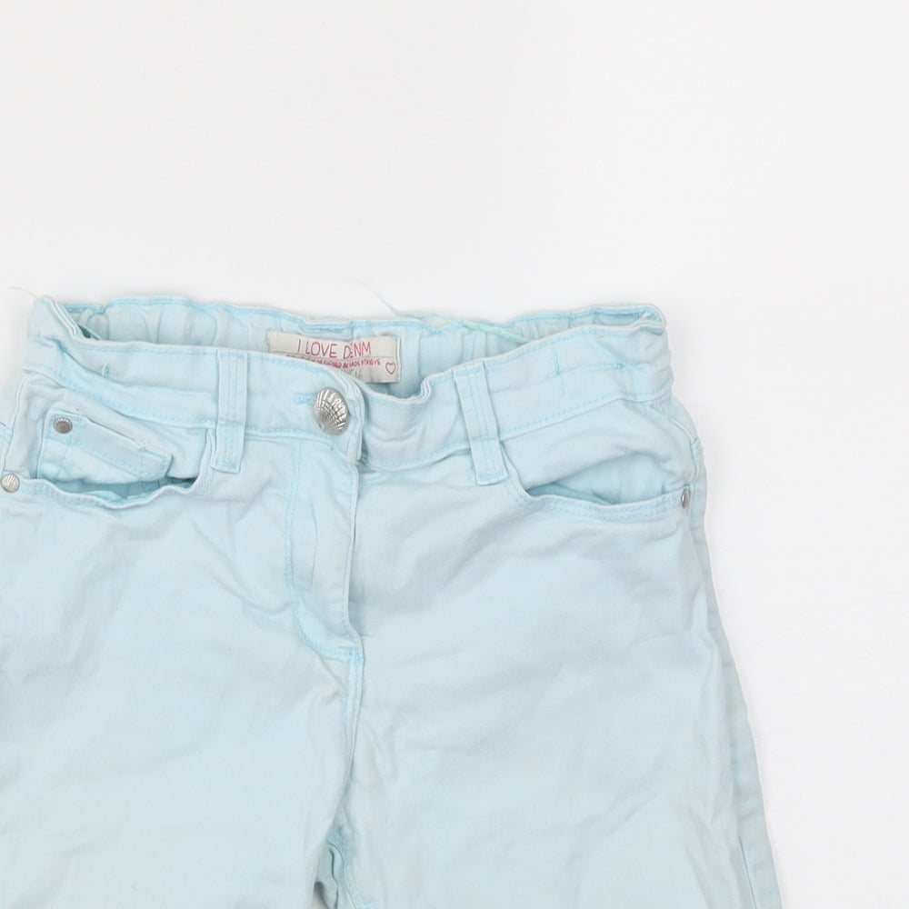 I LOVE DENIM  Girls Blue   Cut-Off Shorts Size 10 Years
