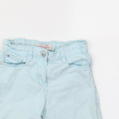 I LOVE DENIM  Girls Blue   Cut-Off Shorts Size 10 Years