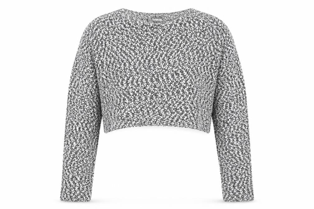 Womens UK Size M H&M Grey Basic T-Shirt