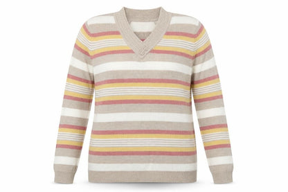 Womens UK Size S Isle Essentials Multicoloured Basic T-Shirt