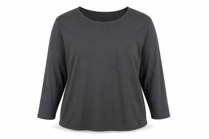 Womens UK Size L H&M Grey Basic T-Shirt