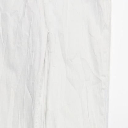 Womens UK Size 14 Oui Relaxed Fit Skinny White Jeans