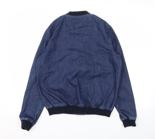 TU Womens Blue   Jacket Coat Size 8