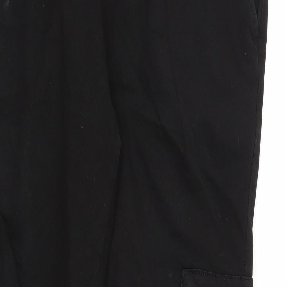 Womens UK Size 36 Brave Soul Regular Fit  Black Trousers