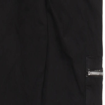 Womens UK Size 36 Brave Soul Regular Fit  Black Trousers