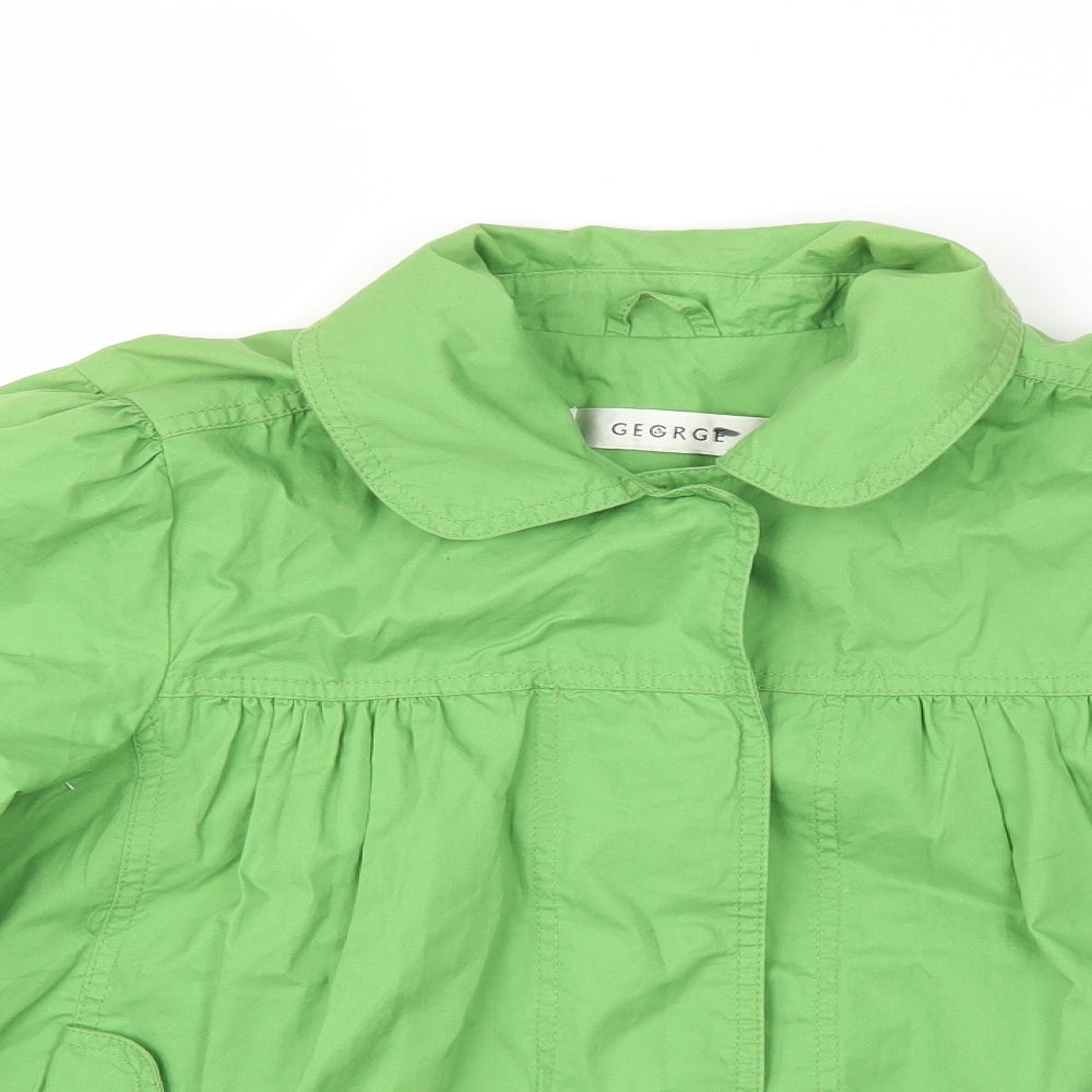 George Womens Green   Jacket Coat Size 10