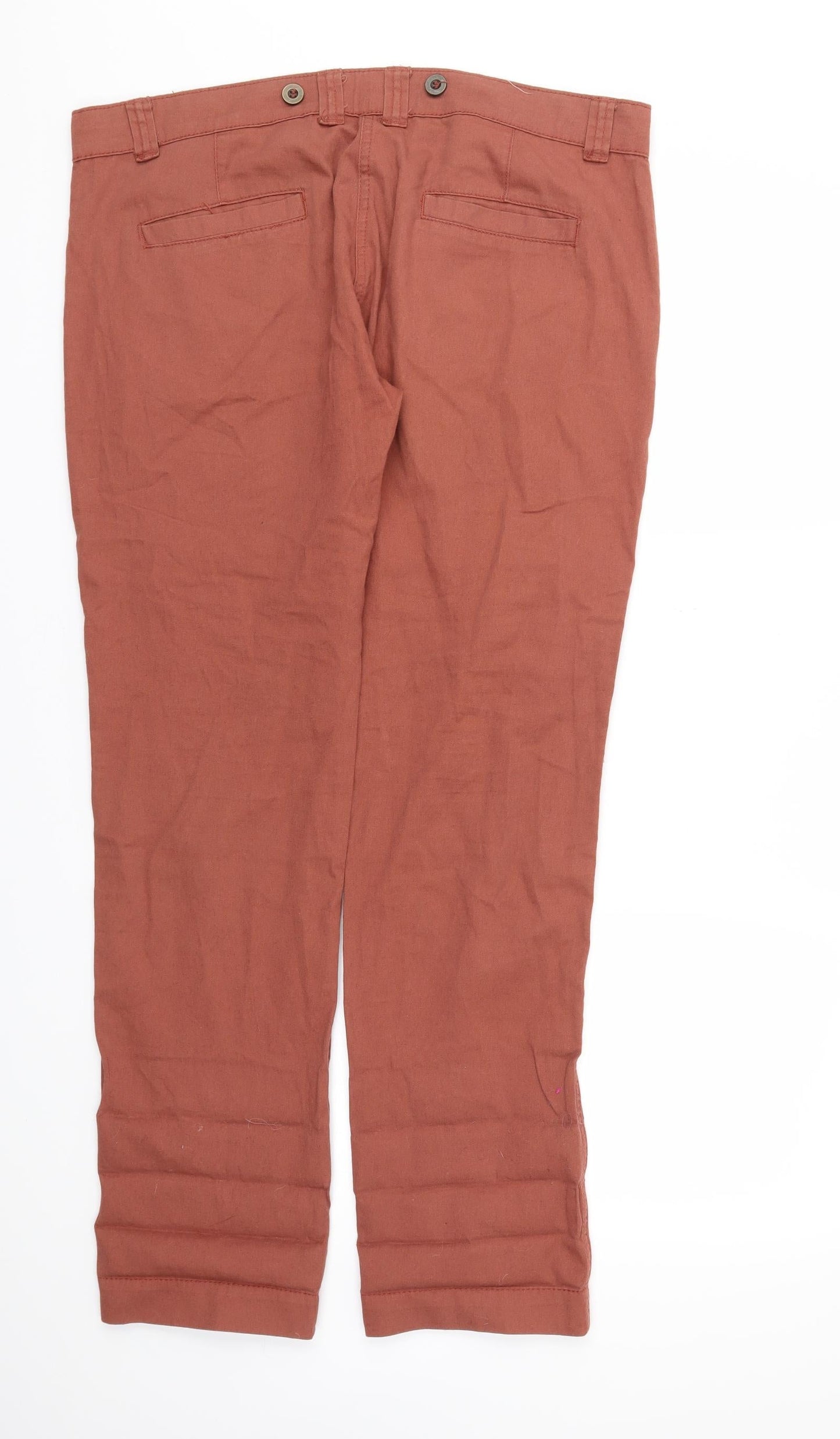 DENIM & CO  Womens Brown   Trousers  Size 16 L31 in