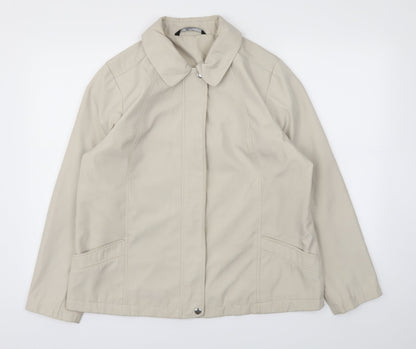 Womens UK Size M BM Beige Jacket