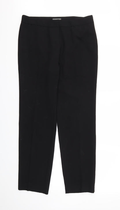 Womens UK Size 12 Papaya Regular Fit  Black Trousers