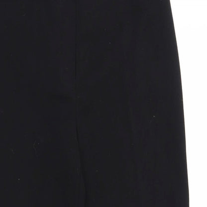 M&S Womens Black   Trousers  Size 10 L27 in