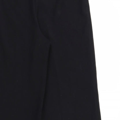 M&S Womens Black   Trousers  Size 10 L27 in