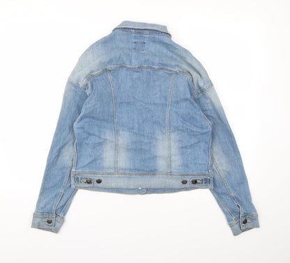 Womens UK Size XS Preworn Blue Jacket