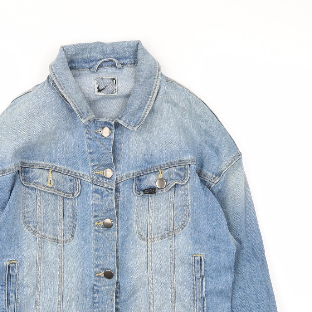 Womens UK Size XS Preworn Blue Jacket