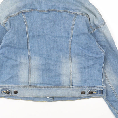 Womens UK Size XS Preworn Blue Jacket