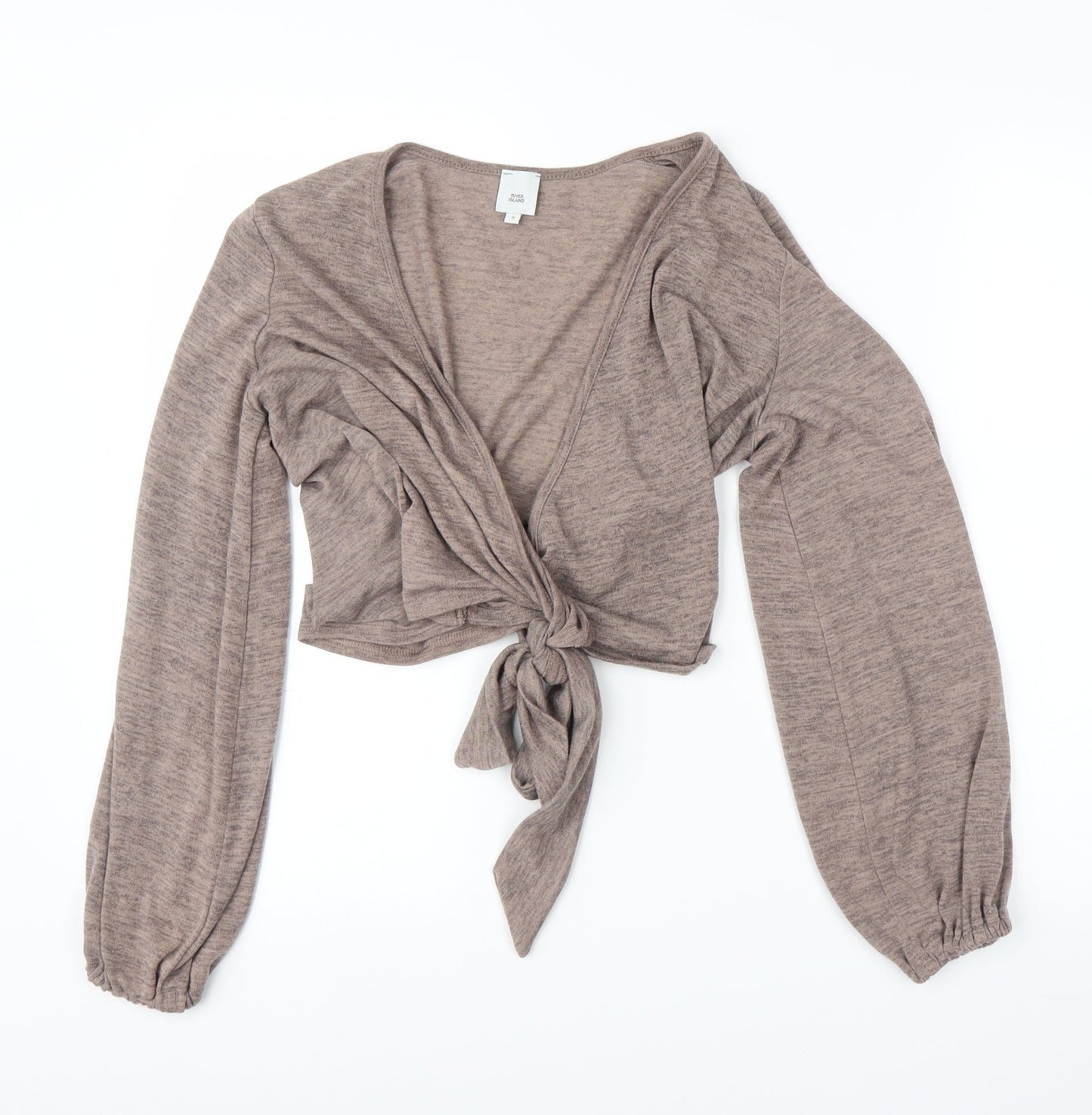 River Island Womens Purple   Cardigan Jumper Size 8