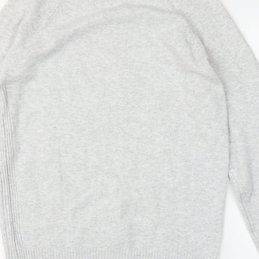 Primar Mens Grey   Pullover Jumper Size M