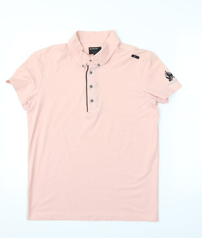 Energie Boys Pink   Basic T-Shirt Size L