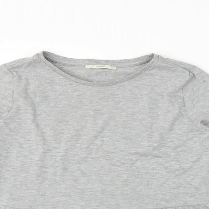 George Womens Grey   Tunic Blouse Size 12