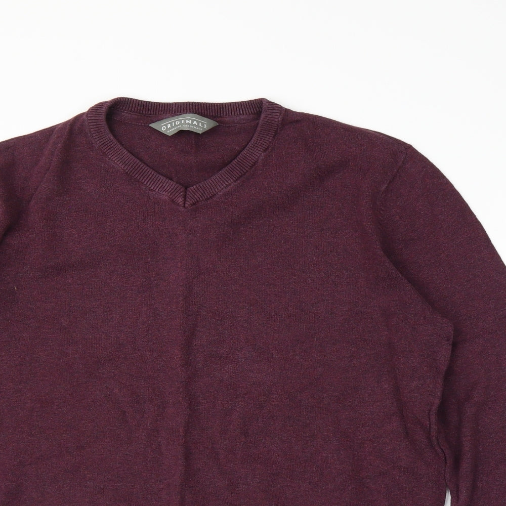 Originals Mens Purple   Pullover Jumper Size M