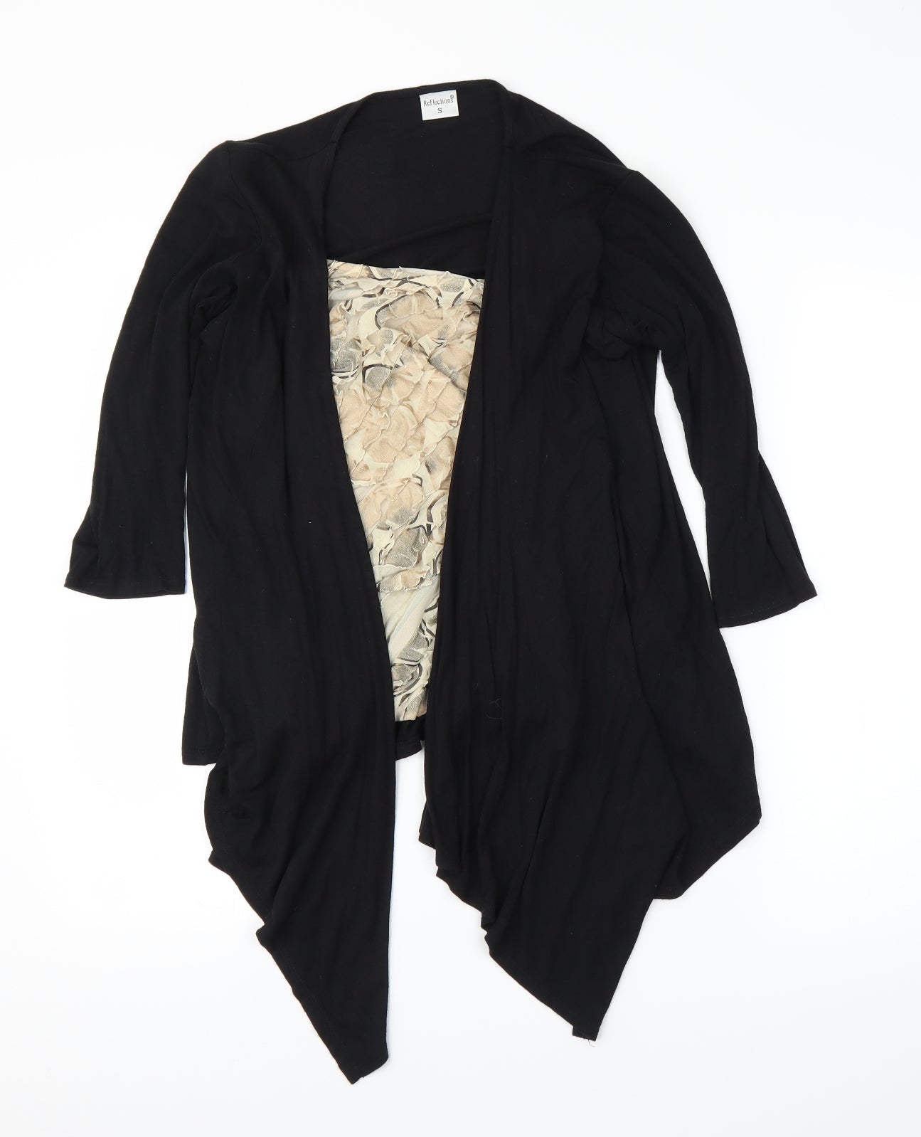 Reflections Womens Black   Cardigan Jumper Size S